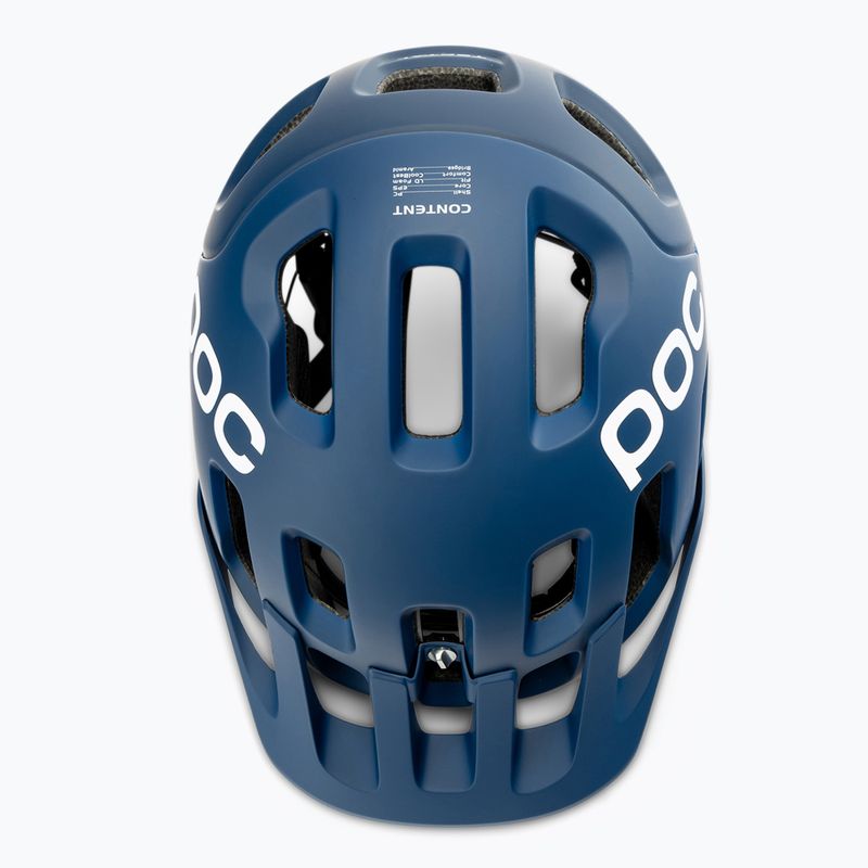 Cyklistická prilba POC Tectal lead blue matt 6