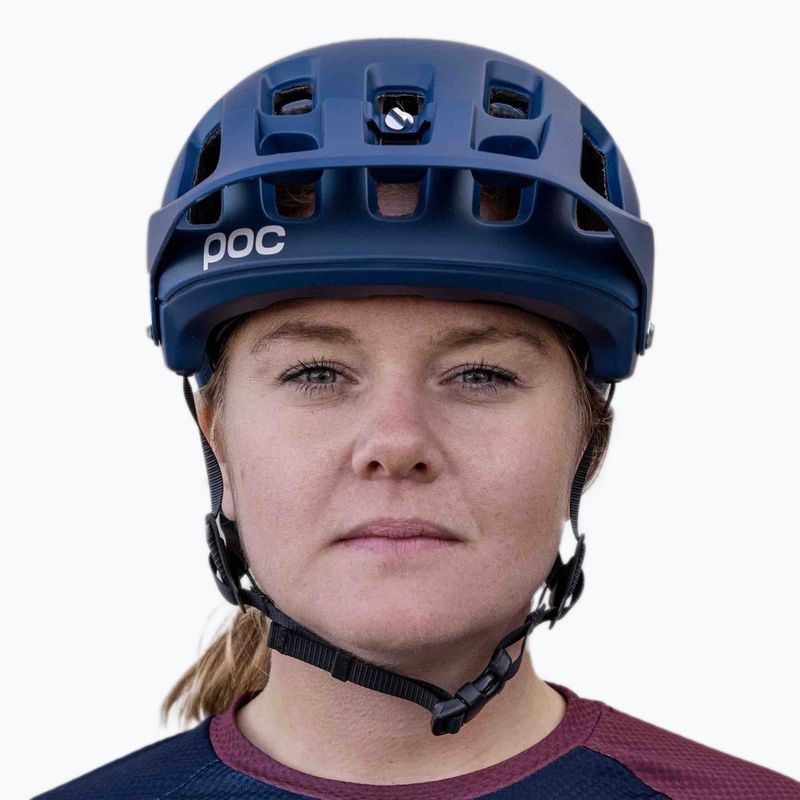 Cyklistická prilba POC Tectal lead blue matt 8