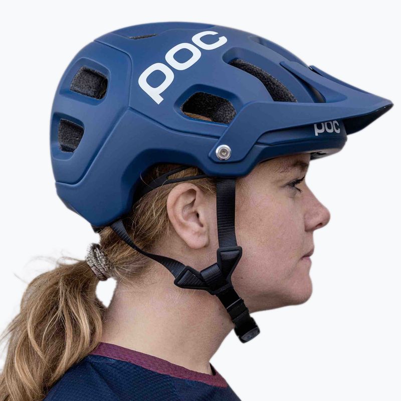 Cyklistická prilba POC Tectal lead blue matt 9