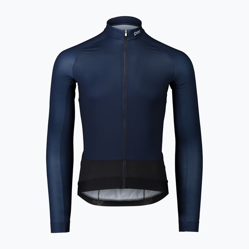 Pánske cyklistické oblečenie s dlhým rukávom POC Essential Road poc o turmaline navy