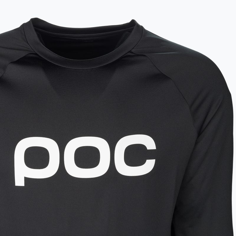 Pánske cyklistické oblečenie s dlhým rukávom POC Reform Enduro Jersey uranium black 7