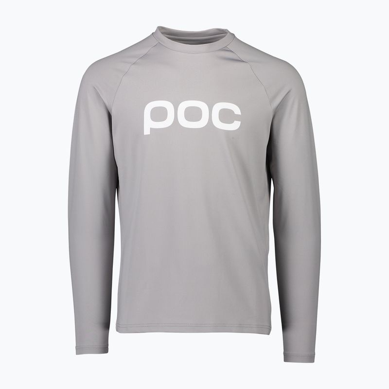 Pánske cyklistické oblečenie s dlhým rukávom POC Reform Enduro Jersey alloy grey 4