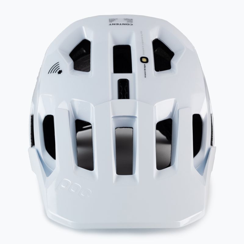 Cyklistická prilba POC Kortal Race MIPS hydrogen white/uranium black matt 2