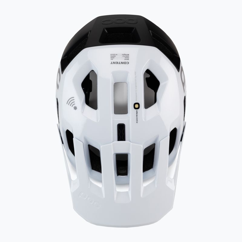 Cyklistická prilba POC Kortal Race MIPS hydrogen white/uranium black matt 6