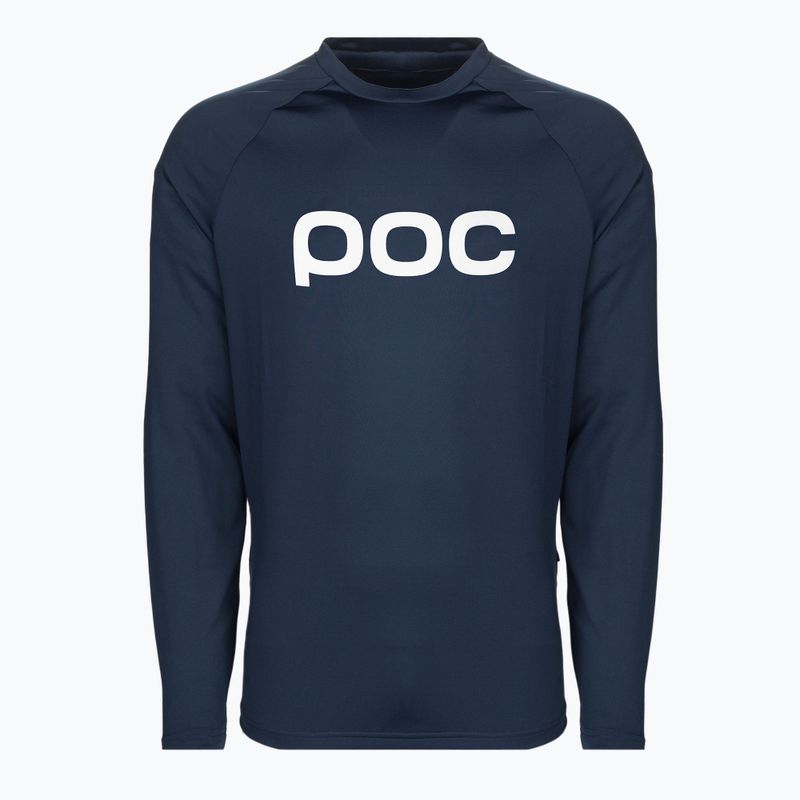 Pánske cyklistické oblečenie s dlhým rukávom POC Reform Enduro Jersey turmaline navy 4