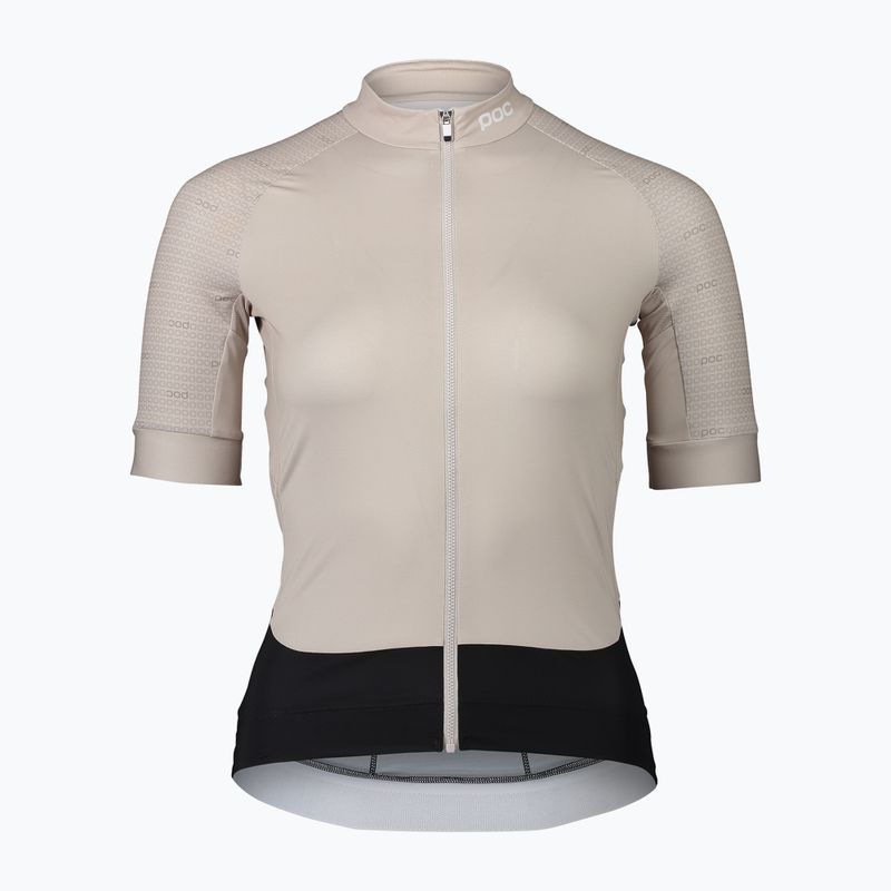 Dámsky cyklistický dres POC Essential Road light sandstone beige