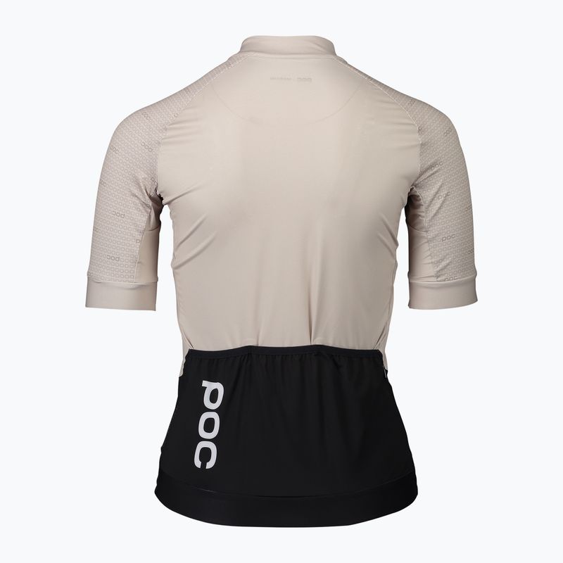 Dámsky cyklistický dres POC Essential Road light sandstone beige 3