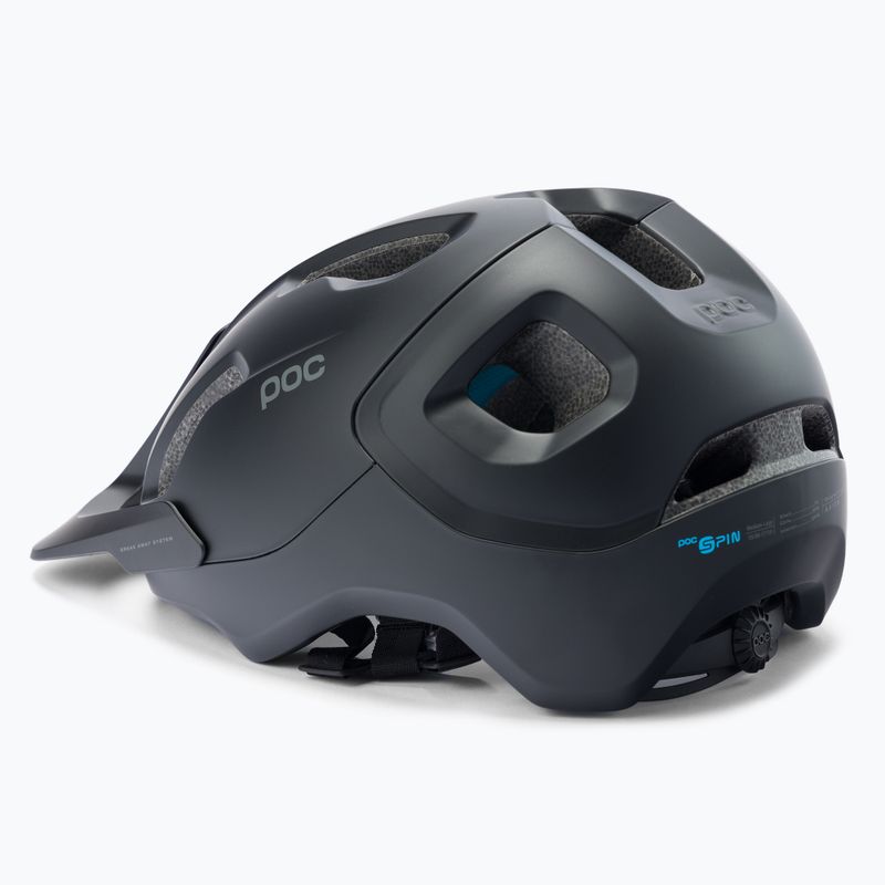 Cyklistická prilba POC Axion SPIN uranium black matt 4