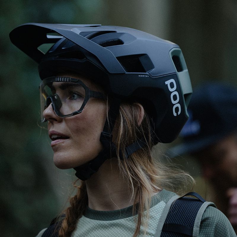 Cyklistické okuliare POC Devour uranium black/clarity trail silver 7