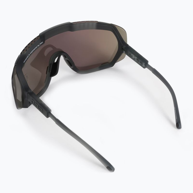 Cyklistické okuliare POC Devour uranium black/grey/deep green mirror 2