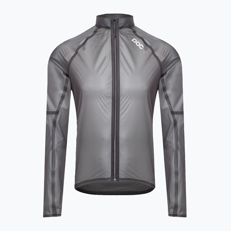 Pánska cyklistická bunda POC The Supreme Rain sylvanite grey 4