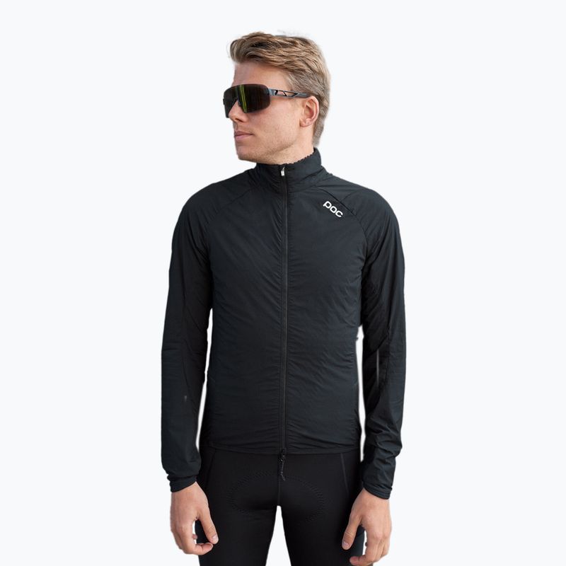 Pánska cyklistická bunda POC Pro Thermal uranium black