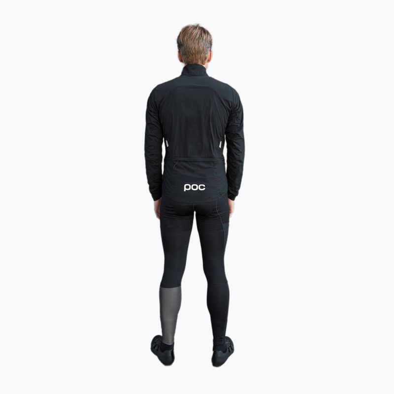 Pánska cyklistická bunda POC Pro Thermal uranium black 6