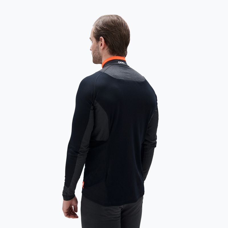 Termoaktívna mikina POC Resistance Layer Jersey uranium black 3