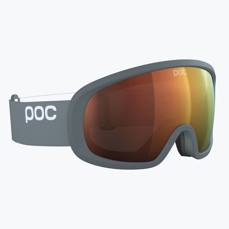 Lyžiarske okuliare POC Fovea Mid Clarity pegasi grey/spektris orange