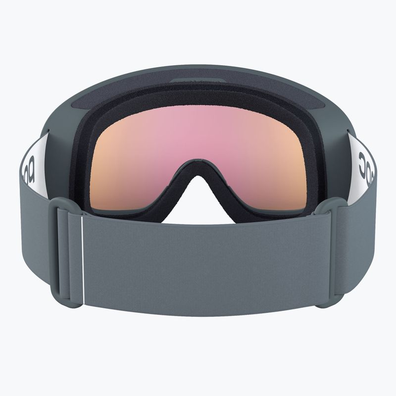 Lyžiarske okuliare POC Fovea Mid Clarity pegasi grey/spektris orange 3