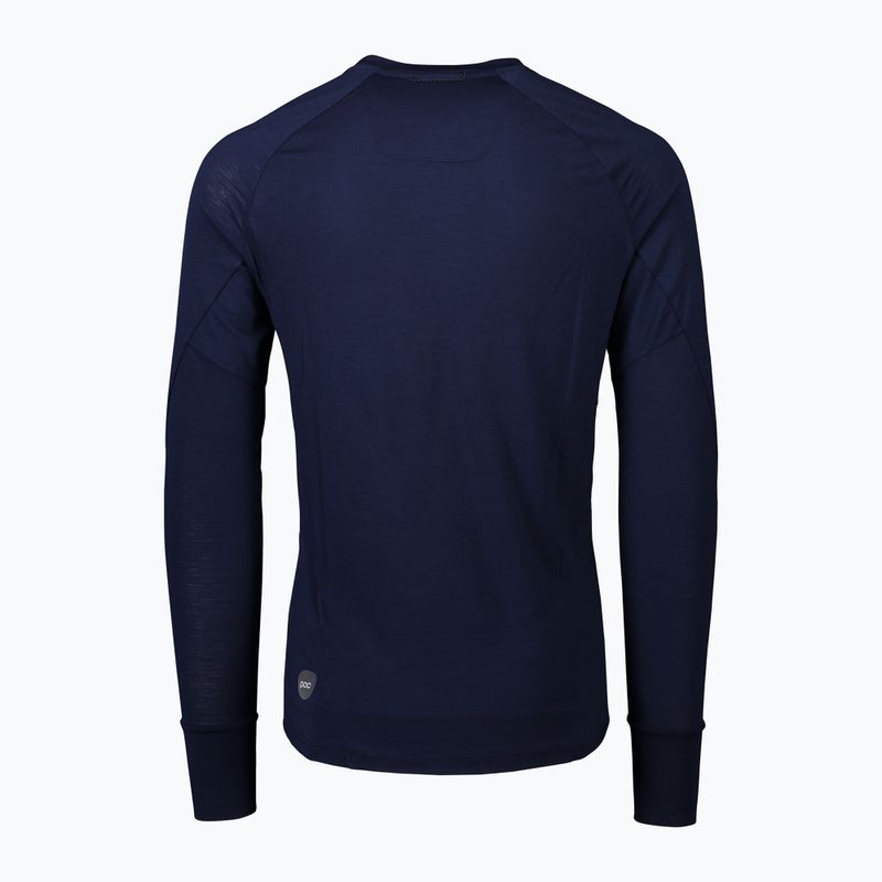 Trekingový dlhý rukáv POC Light Merino turmaline navy 2