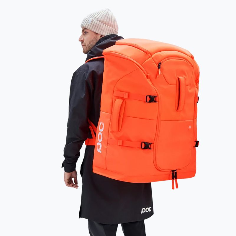 Lyžiarsky batoh POC Race 130 l fluorescent orange 3