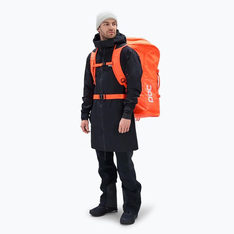 Lyžiarsky batoh POC Race 130 l fluorescent orange 4