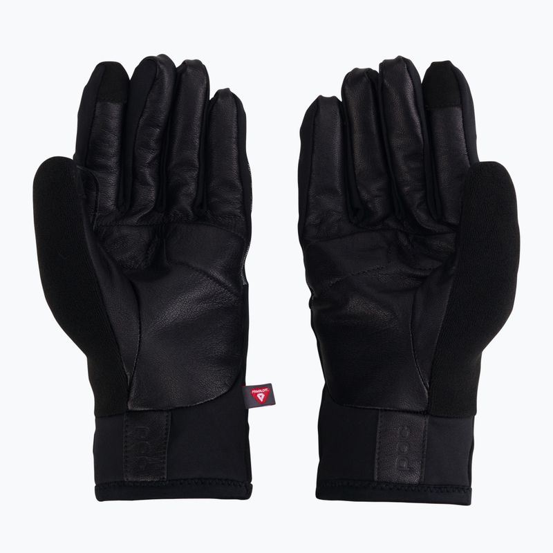 Cyklistické rukavice POC Thermal uranium black 2