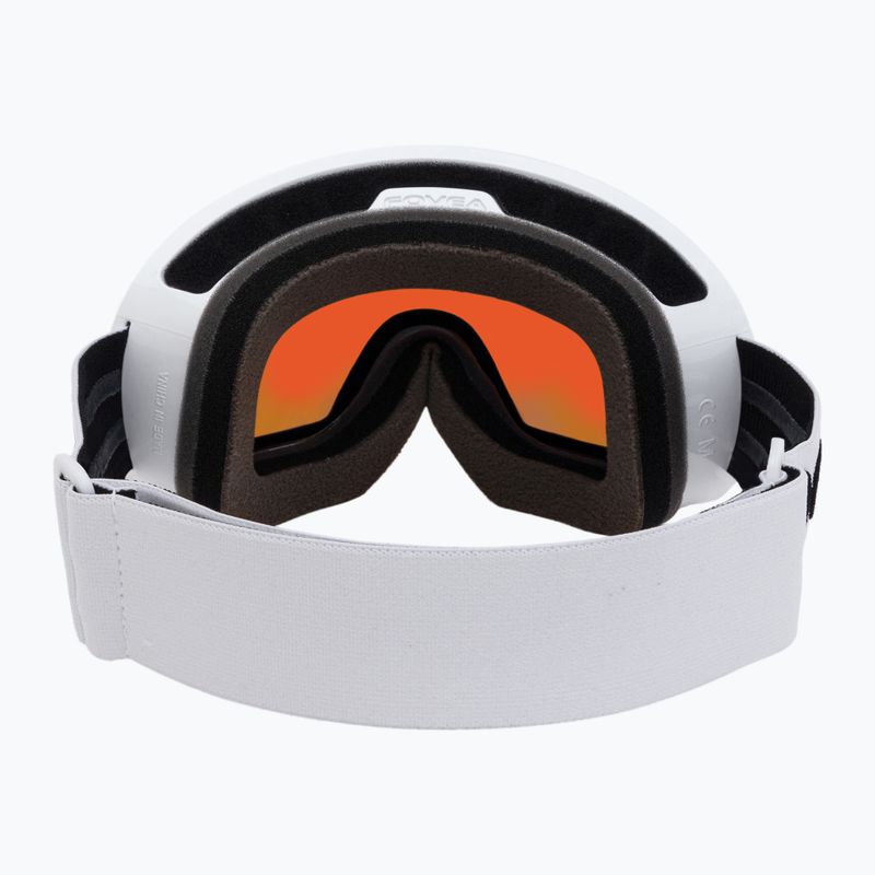Lyžiarske okuliare POC Fovea Mid Clarity hydrogen white/spektris orange 3