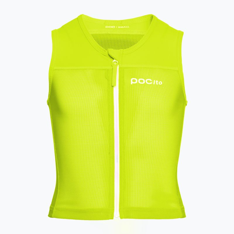 Detská bezpečnostná vesta POC POCito VPD Air Vest fluorescent yellow/green