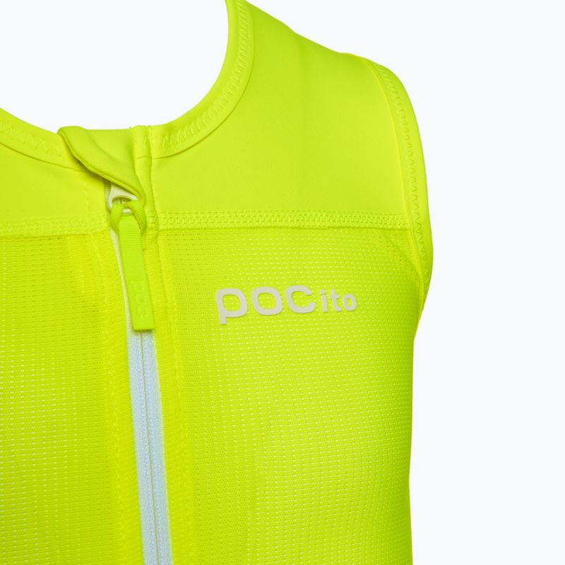 Detská bezpečnostná vesta POC POCito VPD Air Vest fluorescent yellow/green 3