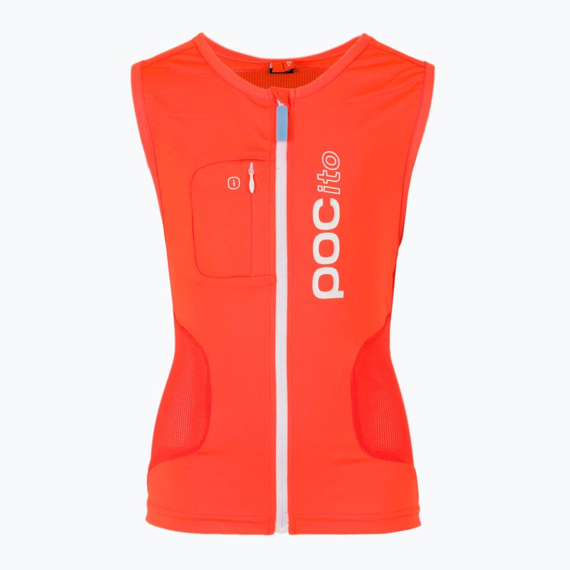 Detská bezpečnostná vesta POC POCito VPD Air Vest fluorescent orange