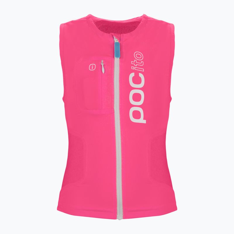 Detská bezpečnostná vesta POC POCito VPD Air Vest fluorescent pink