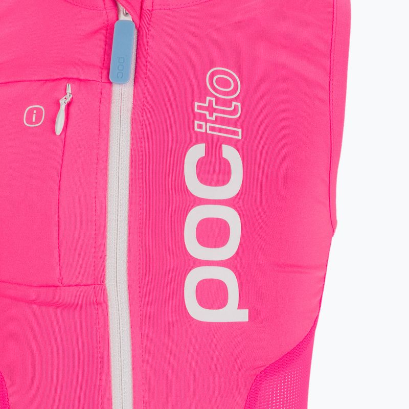 Detská bezpečnostná vesta POC POCito VPD Air Vest fluorescent pink 3