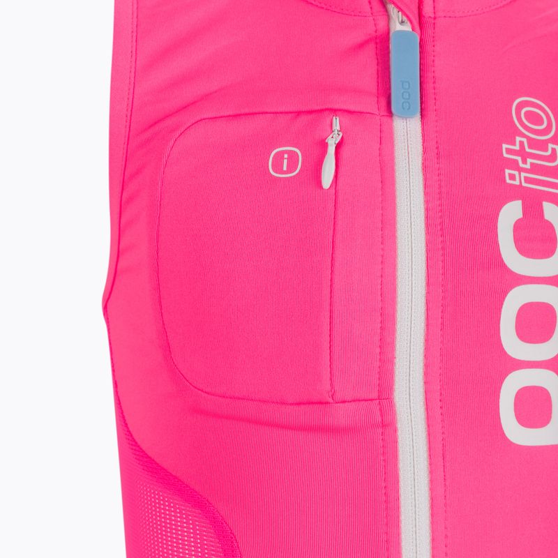 Detská bezpečnostná vesta POC POCito VPD Air Vest fluorescent pink 5