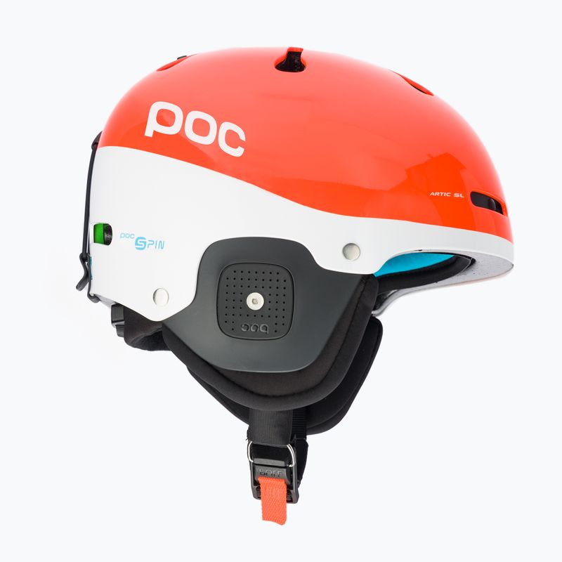 Lyžiarska prilba POC Artic SL 360 SPIN fluorescent orange 4
