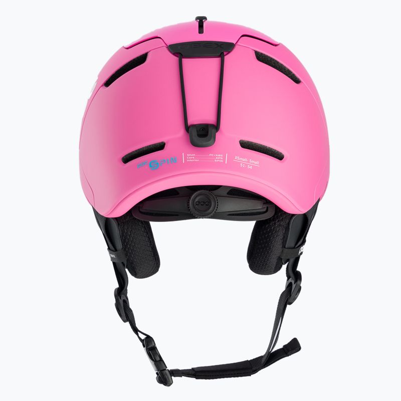 Dámska lyžiarska prilba POC Obex Spin actinium pink 3