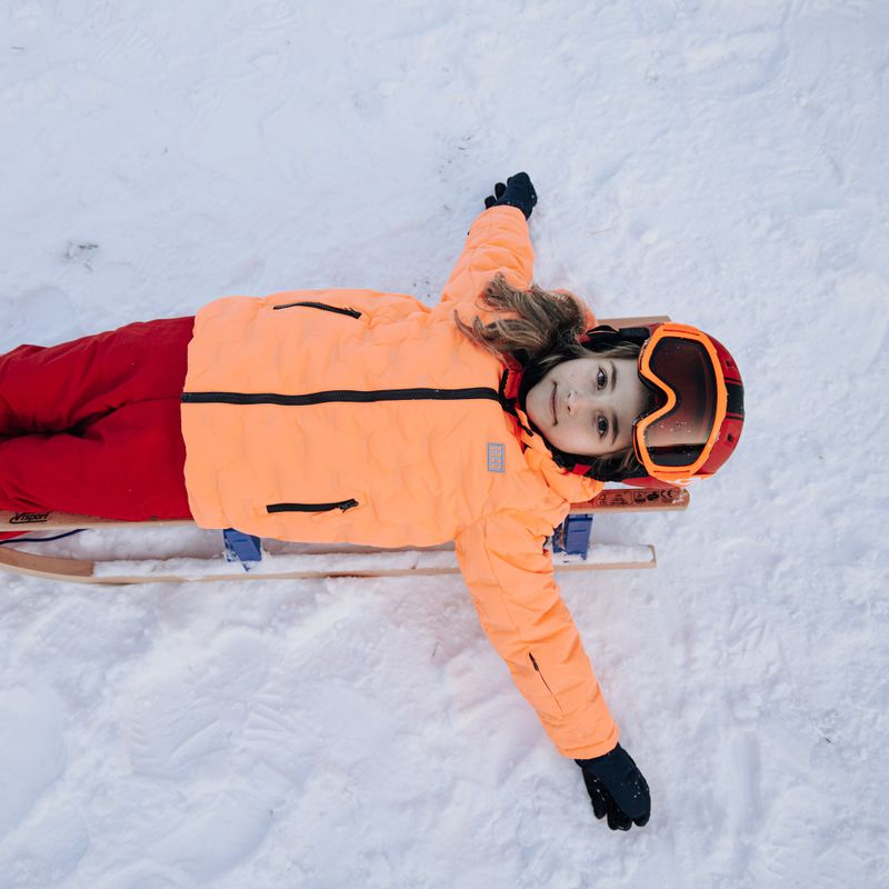 Detské lyžiarske okuliare POC POCito Iris fluorescent orange/orange 7