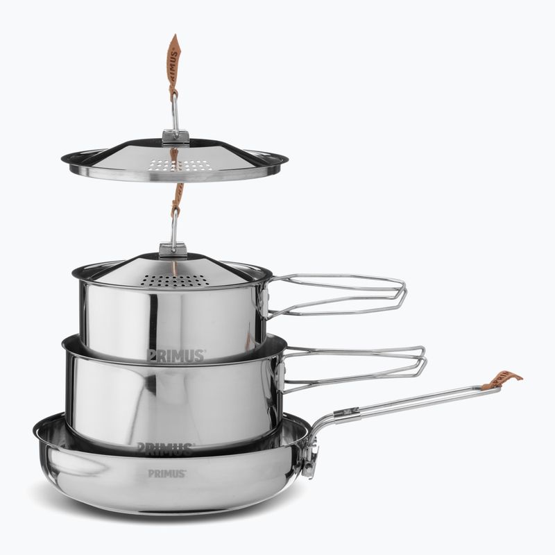 Súprava na varenie Primus CampFire 1 l + 1,8 l + panvica