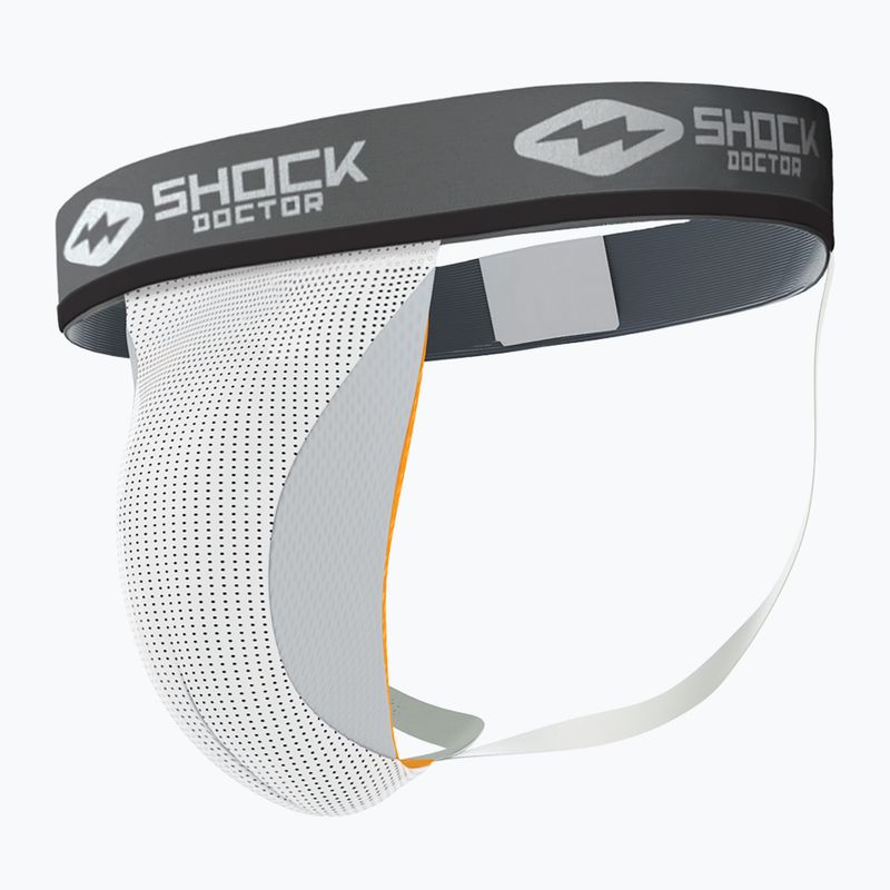 Shock Doctor Pocket pánsky chránič rozkroku biely