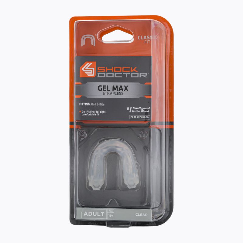 Chránič čeľuste Shock Doctor Gel Max číry SHO567