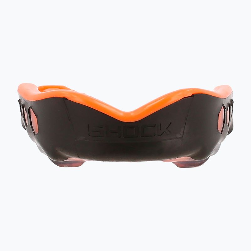 Chránič čeľuste Shock Doctor Gel Max oranžový/čierny 4
