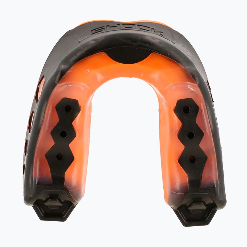 Chránič čeľuste Shock Doctor Gel Max oranžový/čierny 5