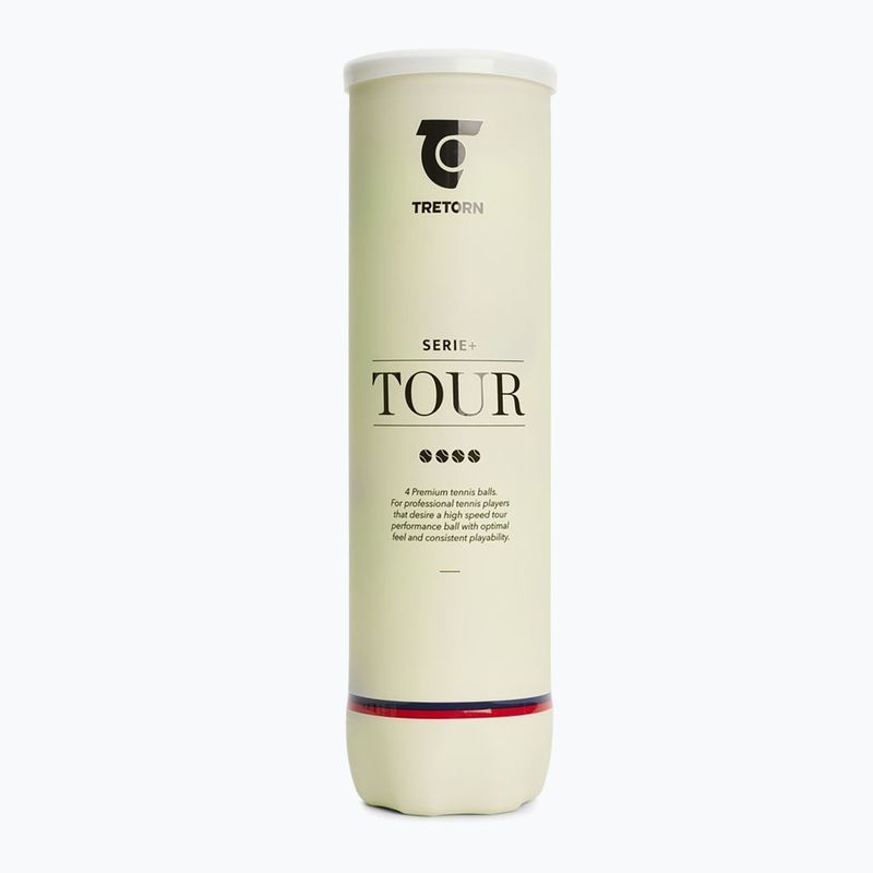 Tenisové loptičky Tretorn Serie+ Tour 4 ks. 3