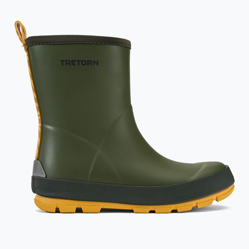 Zelené detské tenisky Tretorn Simris 80024150530 2
