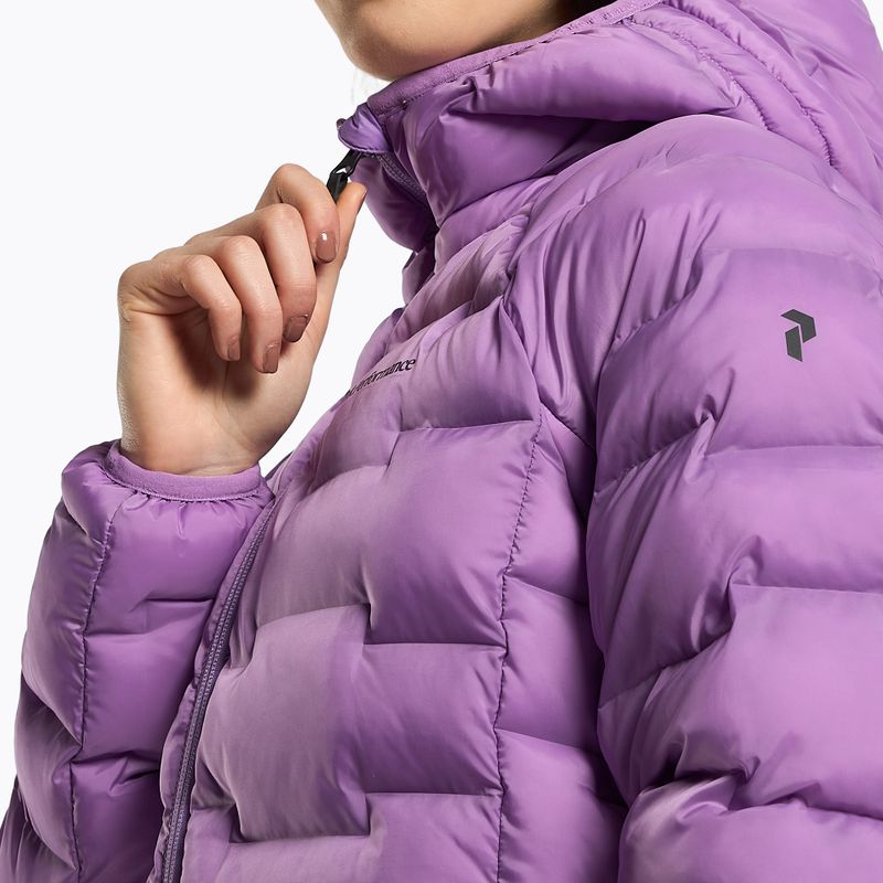 Dámska páperová bunda Peak Performance W Argon Hood purple G76394040 5
