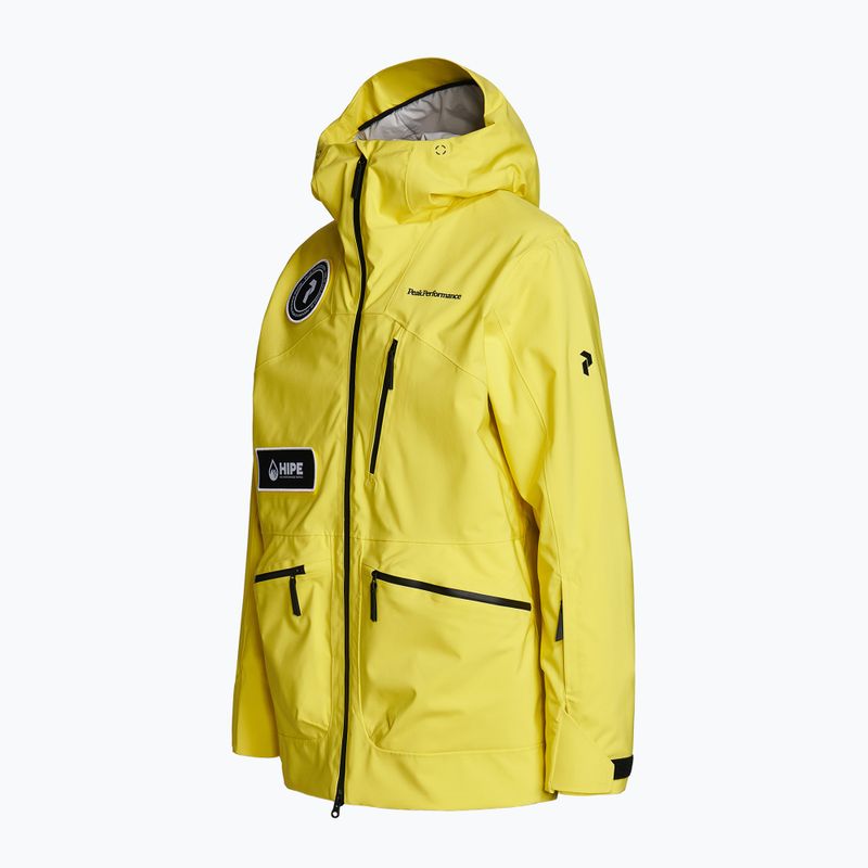 Pánska lyžiarska bunda Peak Performance Vertixs 2L žltá G76641010 3
