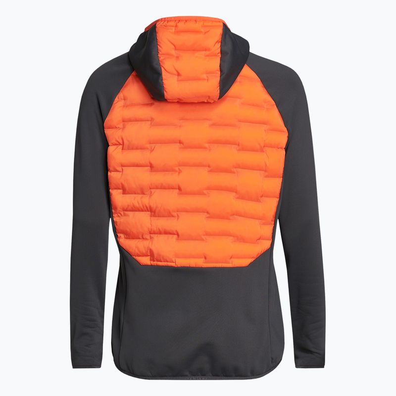 Pánska bunda Peak Performance Argon Hybrid Hood oranžová G76763040 2