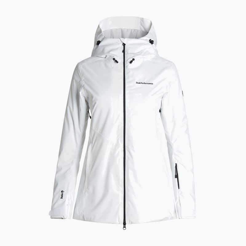 Dámska lyžiarska bunda Peak Performance Anima Long white G75141030