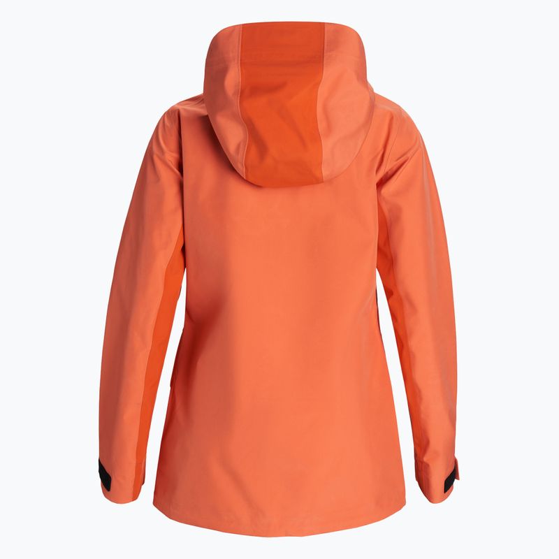 Dámska lyžiarska bunda Peak Performance Vertical 3L oranžová G76657060 2