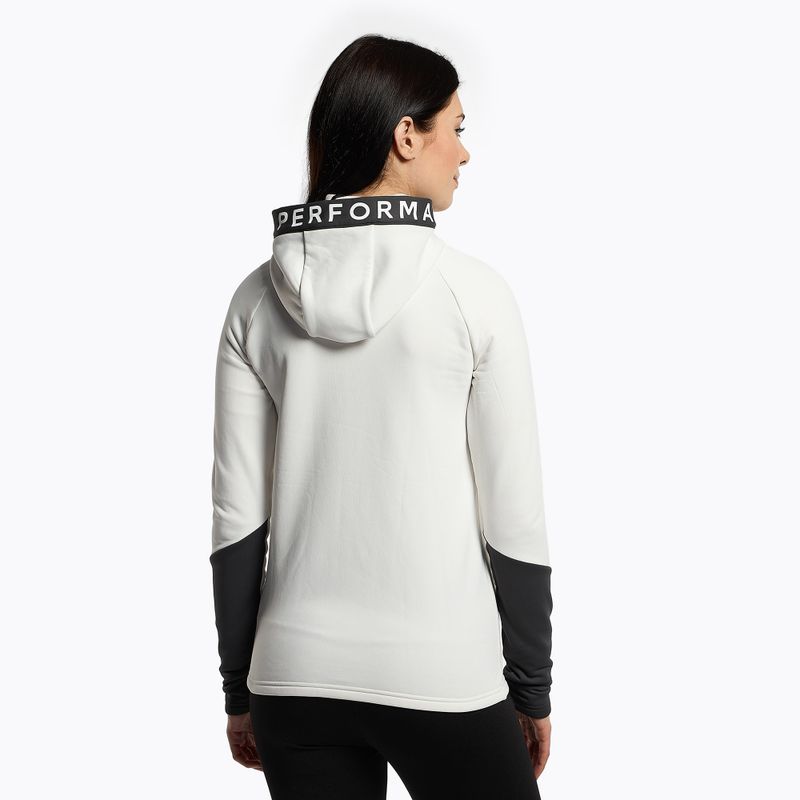 Dámska lyžiarska mikina Peak Performance Rider Zip Hood white G77089070 3