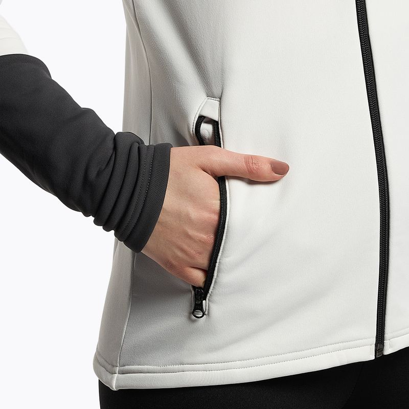 Dámska lyžiarska mikina Peak Performance Rider Zip Hood white G77089070 6