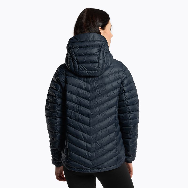 Dámska lyžiarska bunda Peak Performance Frost Down Hood navy blue G76433040 3