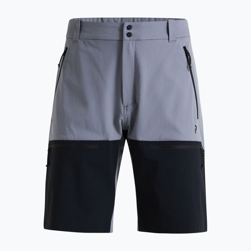 Pánske trekingové šortky Peak Performance Stretch Trek black/grey G77541010